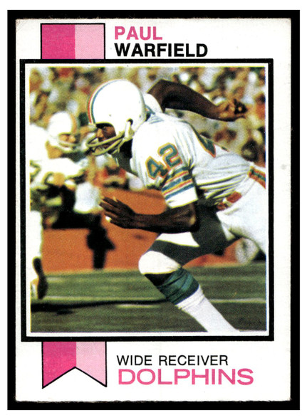 1973 Topps Paul Warfield #511 HOF Low Grade front of card