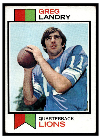 1973 Topps Greg Landry #12 Low Grade front of card