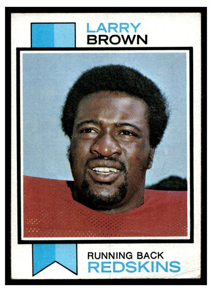 1973 Topps Larry Brown #220 Low Grade front of card