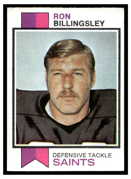 1973 Topps Ron Billingsley #327 Rookie Card Low Grade front of card