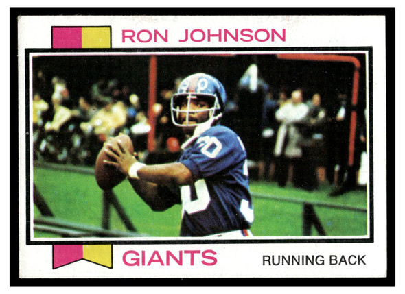 1973 Topps Ron Johnson #350 Low Grade — Example A front of card