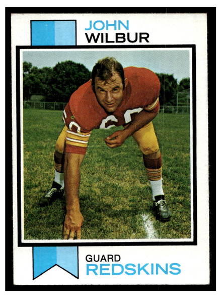 1973 Topps John Wilbur #196 Rookie Card Low Grade front of card