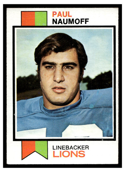 1973 Topps Paul Naumoff #222 Rookie Card Low Grade front of card