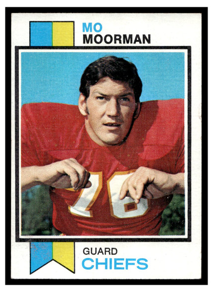 1973 Topps Mo Moorman #84 Rookie Card Low Grade front of card