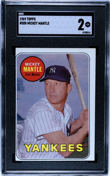 MICKEY MANTLE COLLECTIBLE BASEBALL CARD - 2009 TOPPS BASEBALL CARD #7 (NEW  YORK YANKEES) FREE SHIPPING AND TRACKING at 's Sports Collectibles  Store