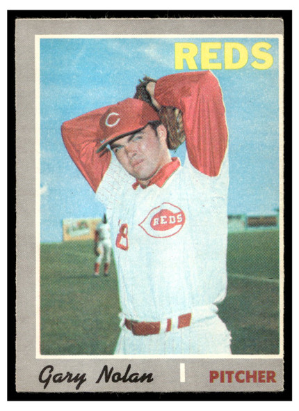 1970 O-Pee-Chee Gary Nolan #484 Good front of card