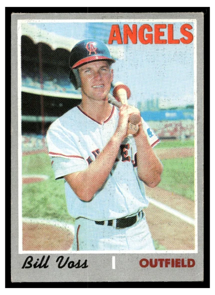 1970 Topps Bill Voss #326 Low Grade front of card