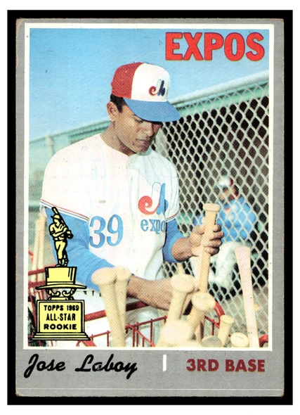 1970 Topps Jose Laboy #238 Low Grade front of card