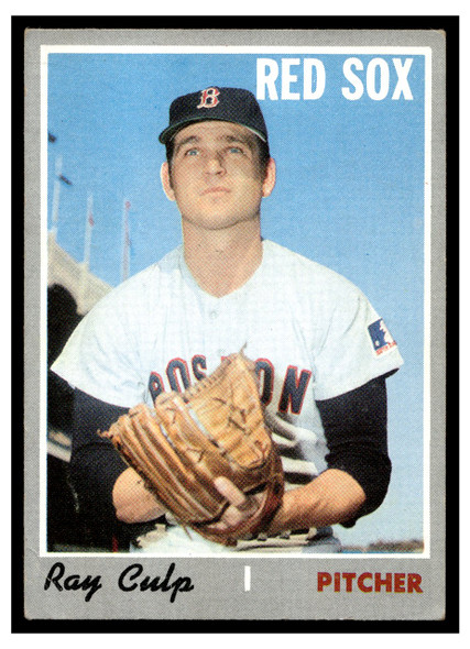 1970 Topps Ray Culp #144 Low Grade - Creases front of card
