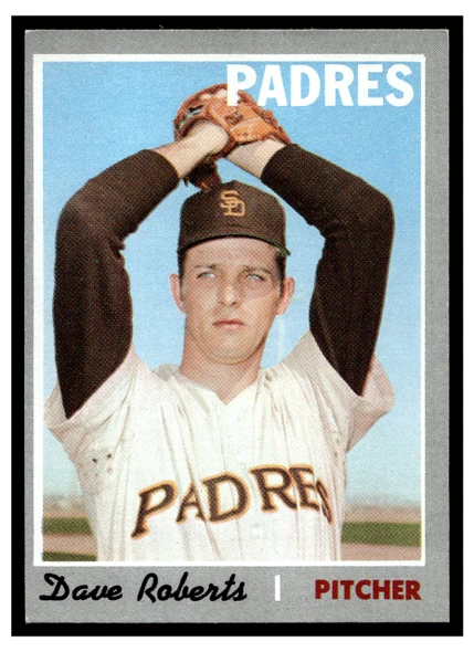 1970 Topps Dave Roberts #151 Low Grade front of card