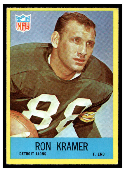 1967 Philadelphia Ron Kramer #65 Low Grade front of card