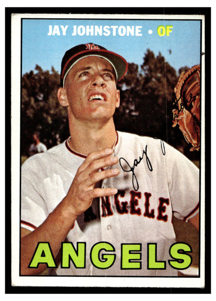 1967 Topps Jay Johnstone #213 Rookie Card VG front of card