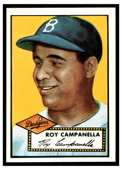 1983 Topps 1952 Reprint Series Roy Campanella #314 HOF VG-EX front of card