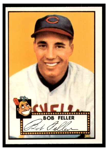 1983 Topps 1952 Reprint Series Bob Feller #88 HOF VG-EX front of card
