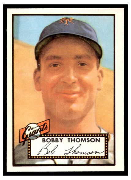 1983 Topps 1952 Reprint Series Bobby Thomson #313 VG-EX front of card