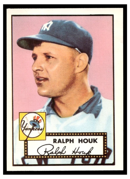 1983 Topps 1952 Reprint Series Ralph Houk #200 VG-EX front of card