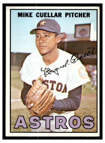 1967 Topps Mike Cuellar #97 Low Grade front of card