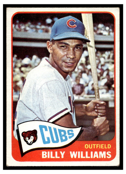 1965 Topps Billy Williams #220 HOF Low Grade front of card