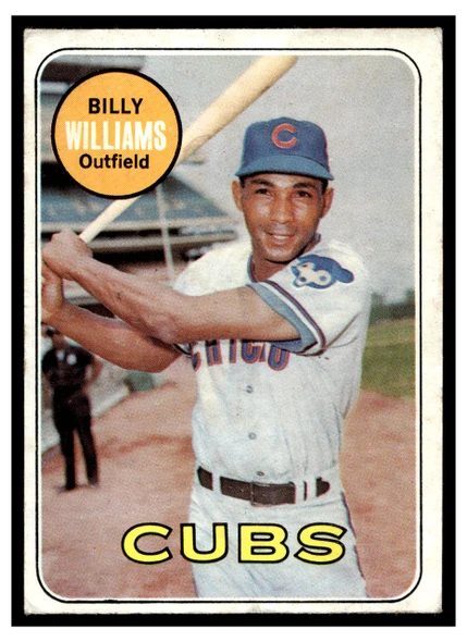 1969 Topps Billy Williams #450 HOF VG front of card