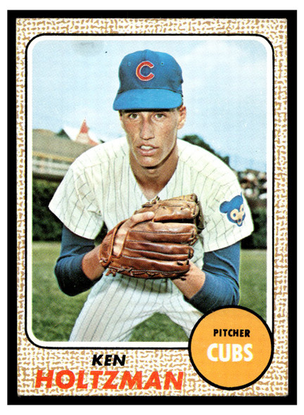 1968 Topps Ken Holtzman #60 VG-EX front of card