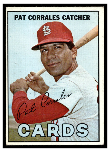 1967 Topps Pat Corrales #78 Low Grade front of card