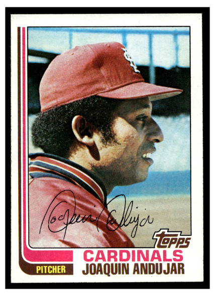 1982 Topps Joaquin Andujar #533 Low Grade front of card
