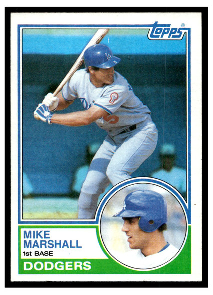 1983 Topps Mike Marshall #324 Low Grade front of card
