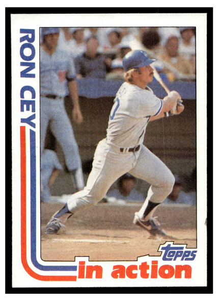 1982 Topps Ron Cey #411 Low Grade front of card