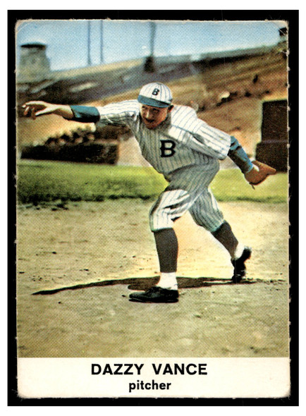1961 Golden Press Dazzy Vance #26 HOF Low Grade front of card