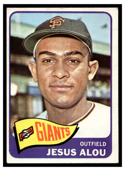 1965 Topps Jesus Alou #545 VG-EX front of card