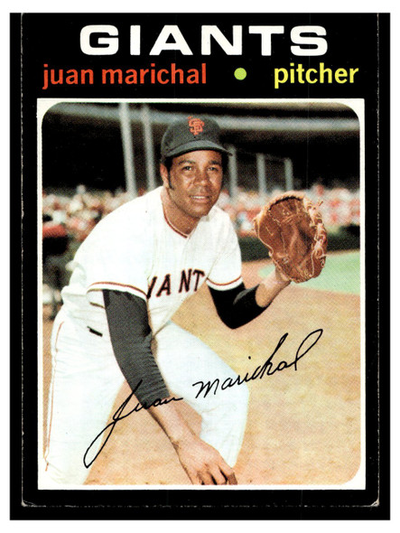 1971 Topps Juan Marichal #325 HOF Low Grade front of card