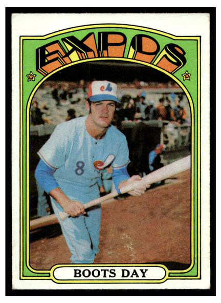 1972 Topps Boots Day #254 Low Grade - Creases front of card