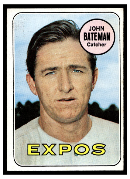 1969 Topps John Bateman #138 Low Grade front of card
