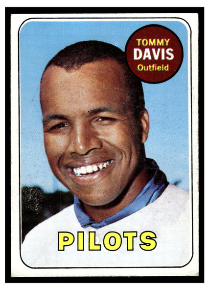 1969 Topps Tommy Davis #135 Good front of card