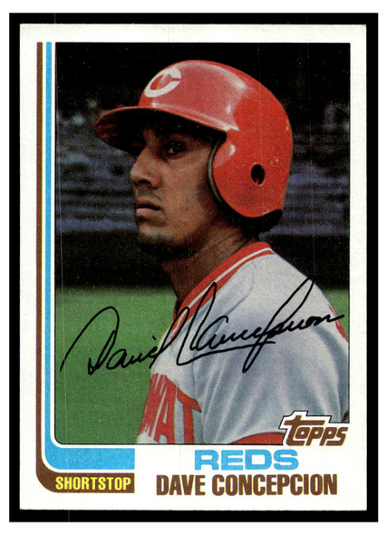 1982 Topps Dave Concepcion #660 Good front of card