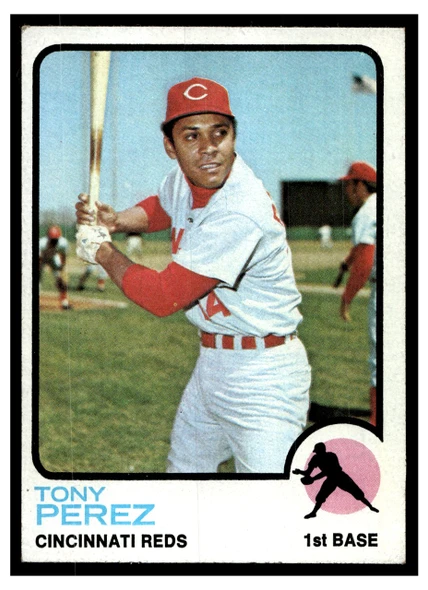 1973 Topps Tony Perez #275 HOF Good front of card
