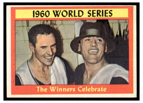 1961 Topps Gino Cimoli / Bill Mazeroski #313 World Series HOF Low Grade front of card