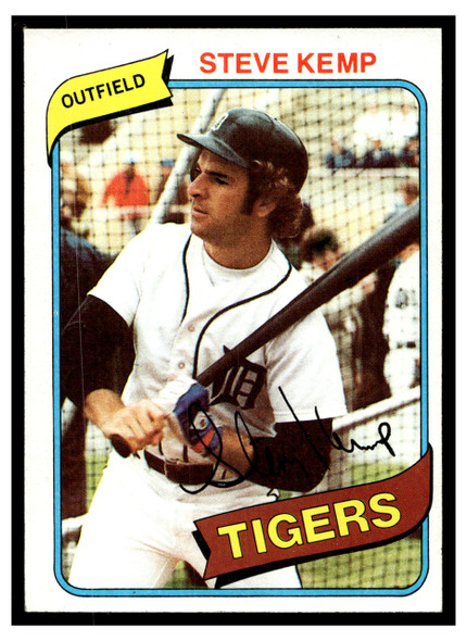 1980 Topps Steve Kemp #315 Good front of card