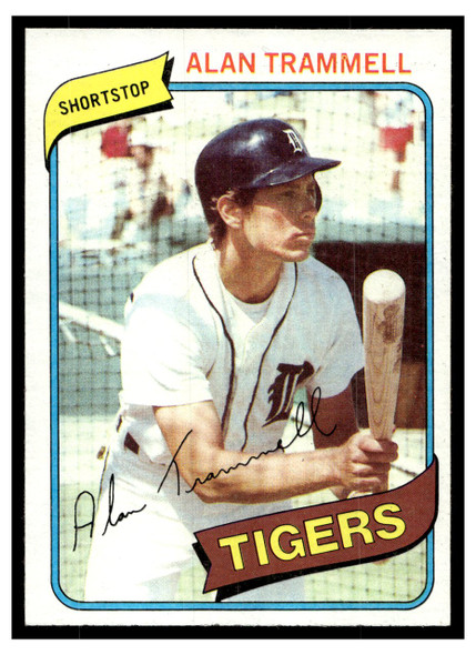 1980 Topps Alan Trammell #232 HOF Good front of card