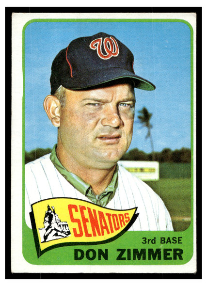 1965 Topps Don Zimmer #233 Good front of card