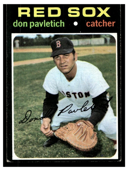 1971 Topps Don Pavletich #409 Low Grade front of card