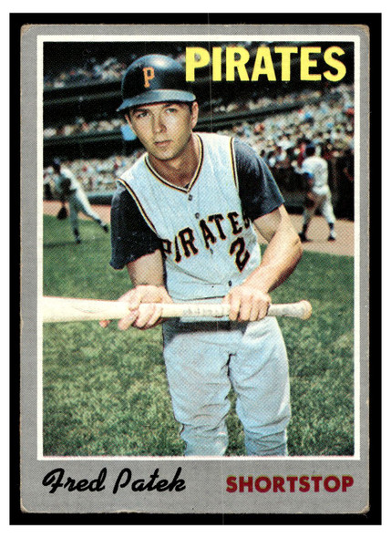 1970 Topps Freddie Patek #94 Low Grade front of card