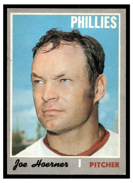 1970 O-Pee-Chee Joe Hoerner #511 Low Grade front of card