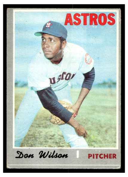 1970 Topps Don Wilson #515 Low Grade front of card