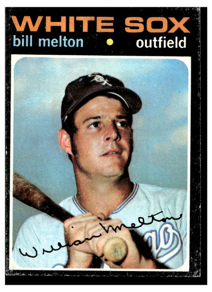 1971 Topps Bill Melton #80 Low Grade front of card