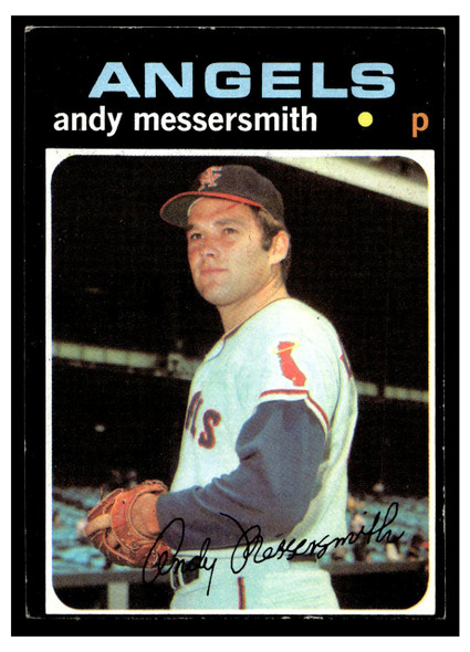 1971 Topps Andy Messersmith #15 Low Grade front of card
