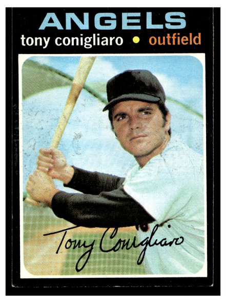1971 Topps Tony Conigliaro #105 Low Grade front of card