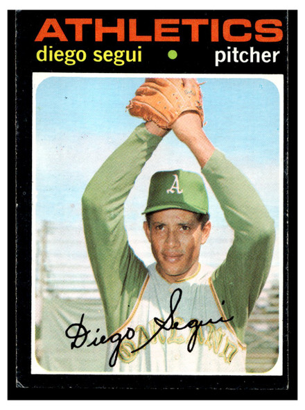 1971 Topps Diego Segui #215 Low Grade front of card