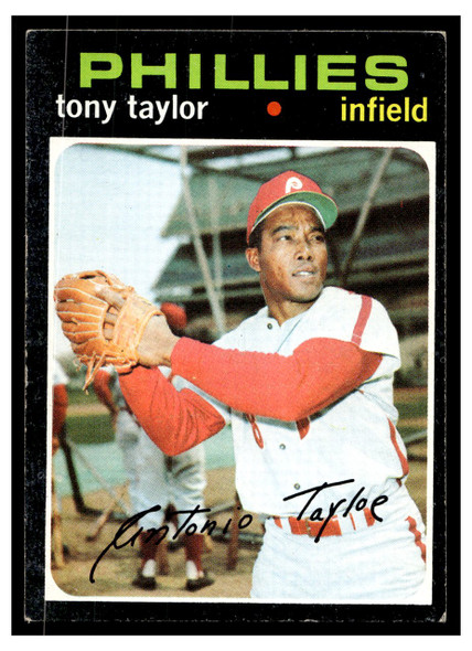 1971 Topps Tony Taylor #246 Good front of card