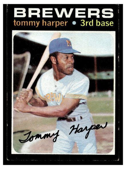 1971 Topps Tommy Harper #260 Low Grade front of card